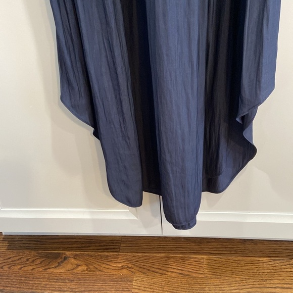 Ramy Brook New York  Audrey Smocked Sleeveless Halter Drop Waist Midi S - Picture 5 of 11